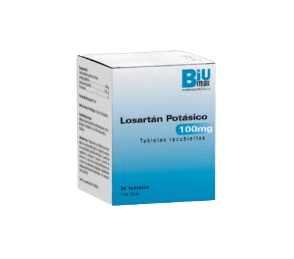 LOSARTAN POTASICO 100MG X 30TAB BIUMAK
