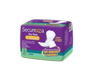 TOALLAS CLINICAS P/PARTO SECUREZZA X 10