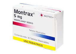 MONTRAX 5MG X 10TAB MAST