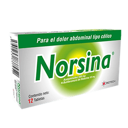 NORSINA 500MG-10MG X 12TAB