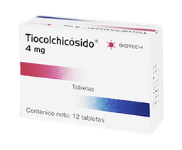 TIOCOLCHICOSIDO 4MG X 12TAB