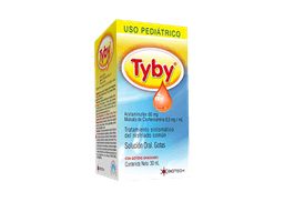 TYBY 80MG-0,5MG/ML SOL ORAL X 30 ML
