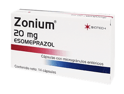 ZONIUM 20MG X 14CAP