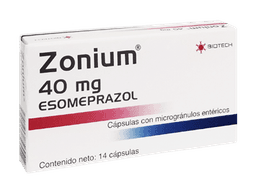 ZONIUM 40MG X 14CAP