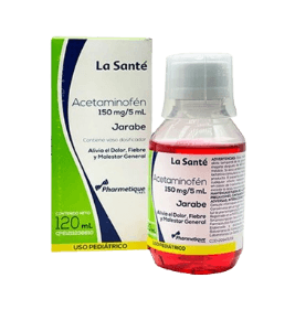 ACETAMINOFEN JARABE 150 mg X 120 ml