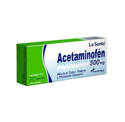 ACETAMINOFEN 500MG X 20TAB (ELTER)