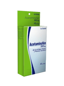 ACETAMINOFEN 500MG X 5TAB BLISTER
