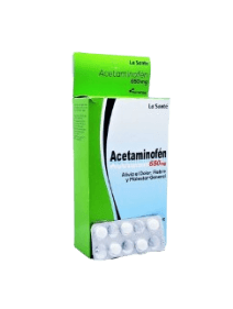 ACETAMINOFEN 650MG X 5TAB BLISTER