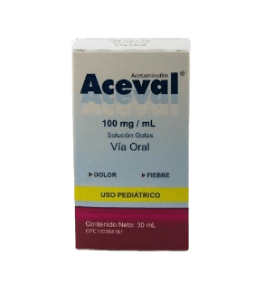 ACEVAL 100MG/ML X 30ML GOTAS