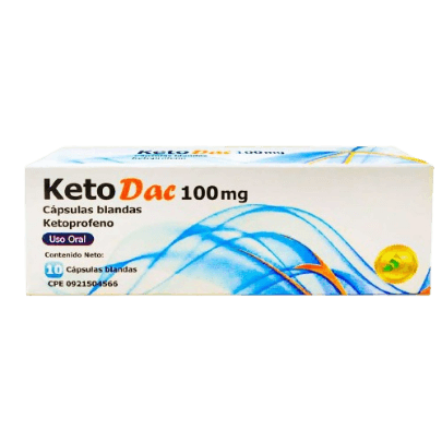 KETODAC 100MG X 10CAP DAC