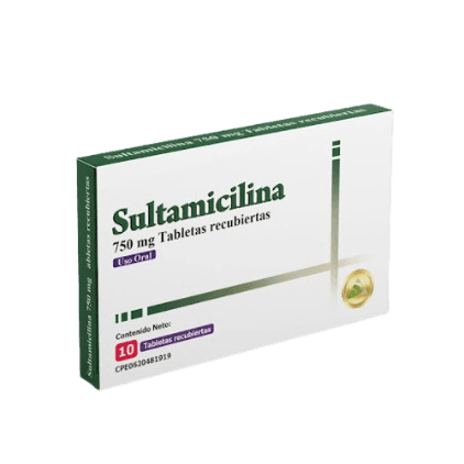 SULTAMICILINA 750MG X 10TAB DAC
