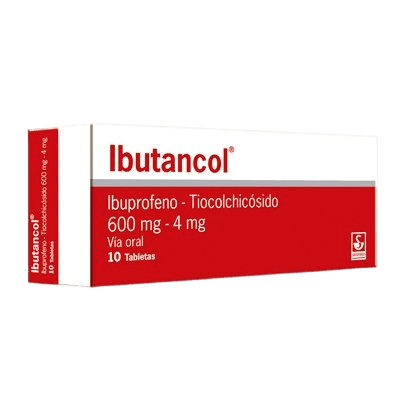 IBUTANCOL 600MG-4MG X 10 TAB