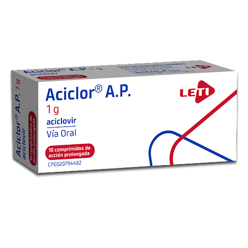 ACICLOR A.P. 1GR X 10COM