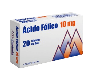 ACIDO FOLICO 10MG X 20 TAB