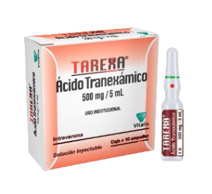 ACIDO TRANEXAMICO 500MG/5ML I.V X 1AMP