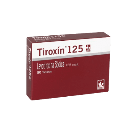 TIROXIN 125MCG X 50 TAB