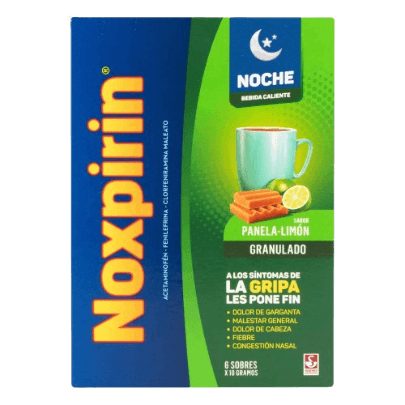 NOXPIRIN NOCHE X 6 SOBRES