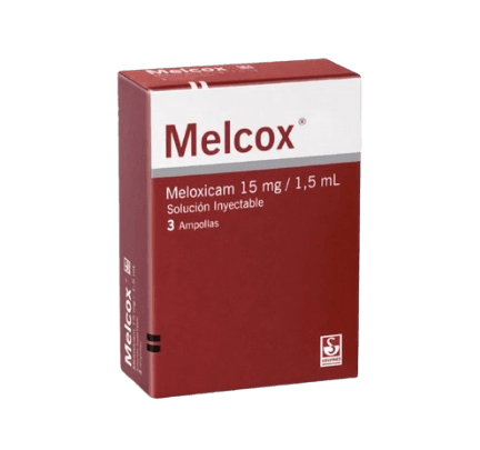 MELCOX 15MG-1.5ML X 3 AMP INY MEYER