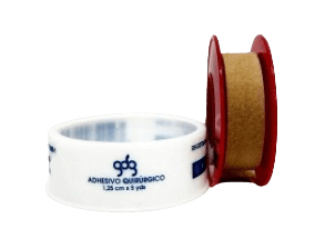 ADHESIVO QUIRURGICO C/PIEL 1.25X5 GDG