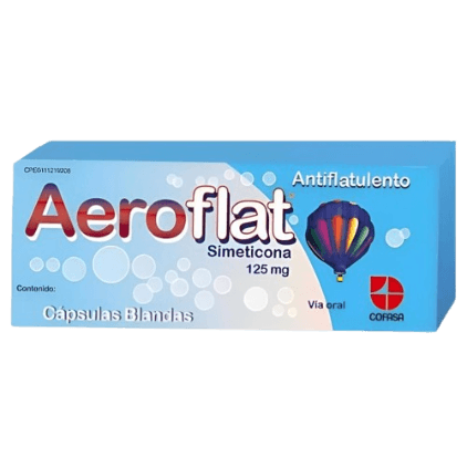 AEROFLAT 125MG X 30 CAPS BLANDAS