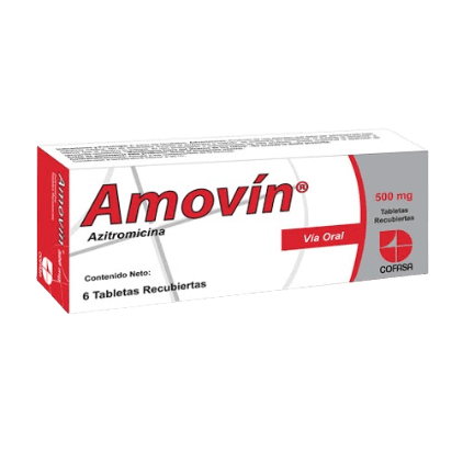 AMOVIN 500MG X 6 TAB