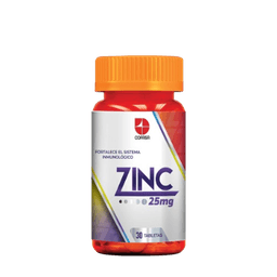ZINC 25MG X 30TAB COFASA