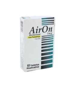 AIRON 5MG X 10TAB MASTICABLE