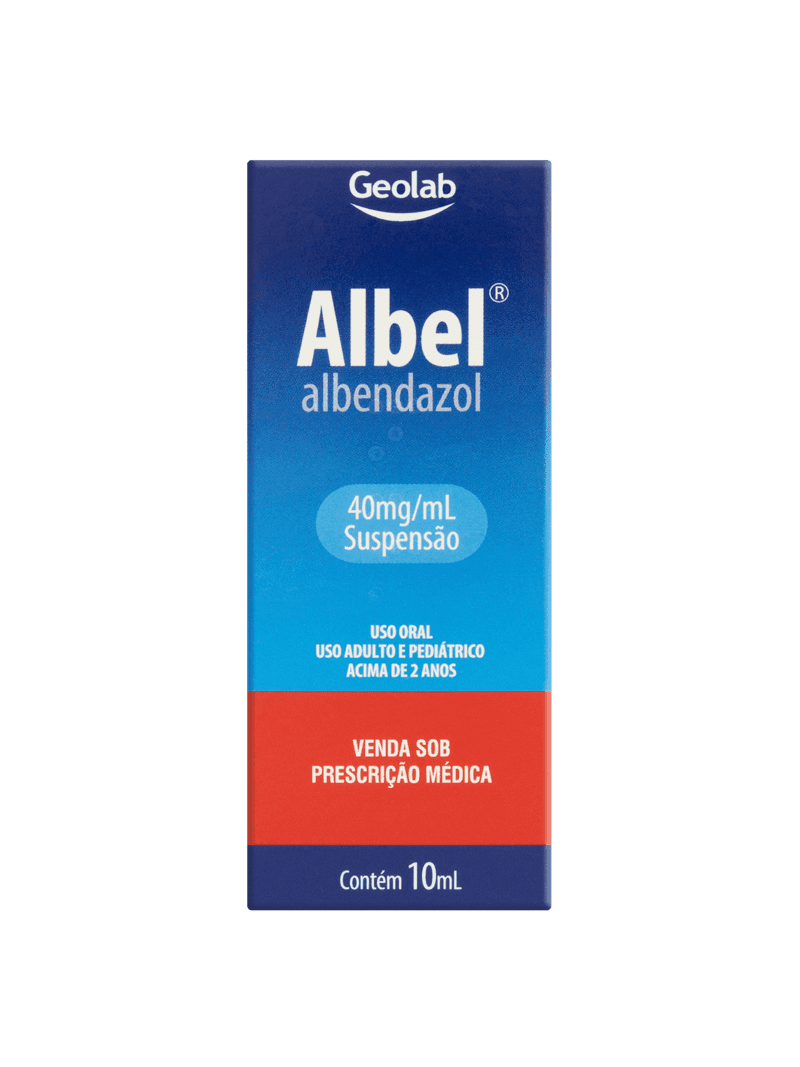 ALBEL 400MG X 10ML SUSP GEOLAB