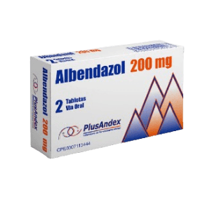 ALBENDAZOL 200MG X 2TAB