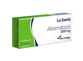 ALBENDAZOL 200MG X 2TAB 