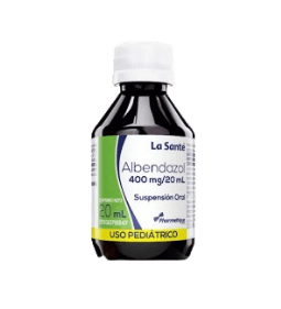 ALBENDAZOL SUSP 400MGX20ML PHARMETIQUE