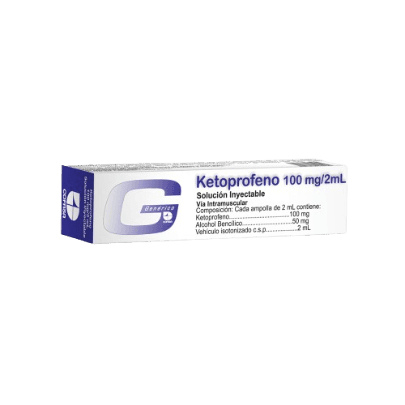 KETOPROFENO 100MG/2ML AMP X 1