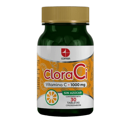 CLORACI VITAMINA C 1000MG X 30TAB