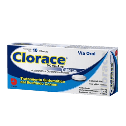 CLORACE X 10 TAB