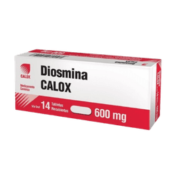 DIOSMINA 600MG X 14TAB CALOX