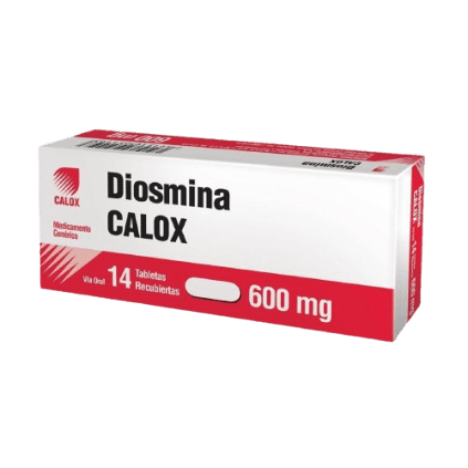 DIOSMINA 600MG X 14TAB CALOX