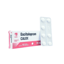 ESCITALOPRAM 20MG X 14TAB CALOX
