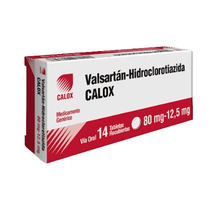 VALSARTAN-HIDRO 80MG-12,5MG X 14TAB CALO