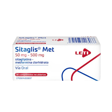 SITAGLIS MET 50MG-500MG X 30COM