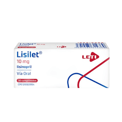 LISILET 10MG X 30COM