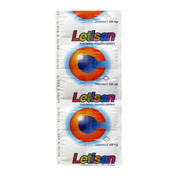 LETISAN X 10 TAB MAST SIN AZUCAR