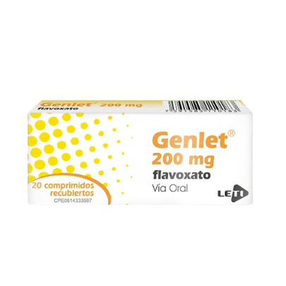 GENLET 200MG X 20 COMPR