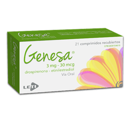 GENESA 3MG-30MCG 21COM
