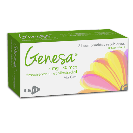 GENESA 3MG-30MCG 21COM