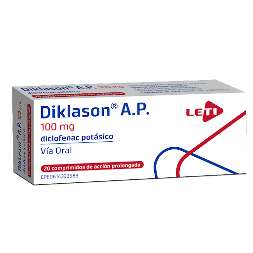 DIKLASON A.P. 100MG X 20COM