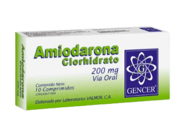 AMIODARONA 200MG X 10 COMP