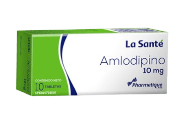 AMLODIPINA 10 MG TAB X 10