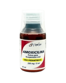 AMOXICILINA 250MG/5ML X45 ML (SPEFAR)
