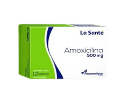 AMOXICILINA 500 MG X 12 CAP