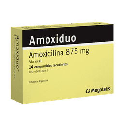 AMOXIDUO 875MG X 14COM